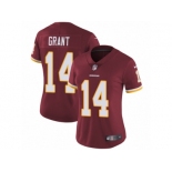 Women Nike Washington Redskins #14 Ryan Grant Burgundy Red Team Color Vapor Untouchable Limited Player NFL Jersey