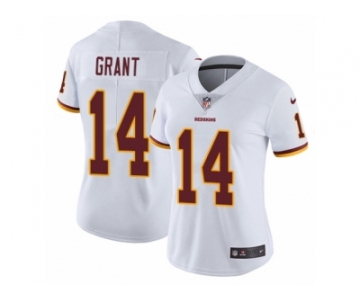 Women Nike Washington Redskins #14 Ryan Grant White Vapor Untouchable Limited Player NFL Jersey