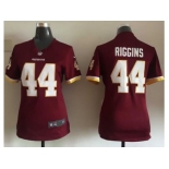 Women Nike Washington Redskins #44 John Riggins Burgundy Red jerseys