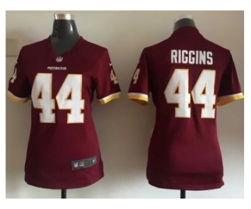 Women Nike Washington Redskins #44 John Riggins Burgundy Red jerseys