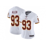 Women Nike Washington Redskins #93 Jonathan Allen White Stitched NFL Vapor Untouchable Limited Jersey