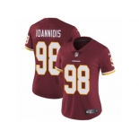 Women Nike Washington Redskins #98 Matthew Ioannidis Burgundy Red Team Color Vapor Untouchable Limited Player NFL Jersey