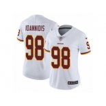 Women Nike Washington Redskins #98 Matthew Ioannidis White Vapor Untouchable Limited Player NFL Jersey