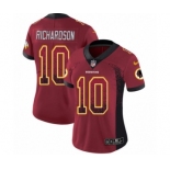 Women's Nike Washington Redskins #10 Paul Richardson Limited Red Rush Drift Fashion NFL Jersey