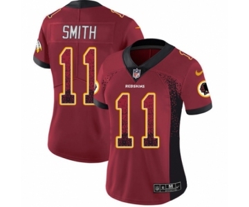 Women's Nike Washington Redskins #11 Alex Smith Limited Red Rush Drift Fashion NFL Jersey