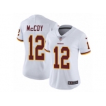 Women's Nike Washington Redskins #12 Colt McCoy Vapor Untouchable Limited White NFL Jersey