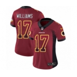 Women's Nike Washington Redskins #17 Doug Williams Limited Red Rush Drift Fashion NFL Jersey