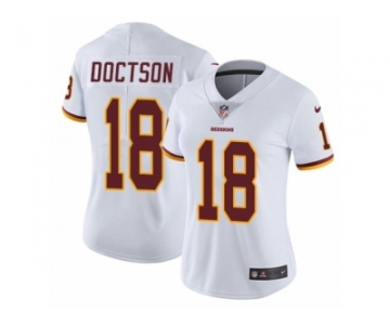 Women's Nike Washington Redskins #18 Josh Doctson Vapor Untouchable Limited White NFL Jersey