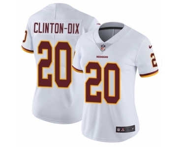 Women's Nike Washington Redskins #20 Ha Clinton-Dix White Vapor Untouchable Limited Player NFL Jersey