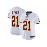 Women's Nike Washington Redskins #21 Earnest Byner Vapor Untouchable Limited White NFL Jersey