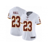 Women's Nike Washington Redskins #23 DeAngelo Hall Vapor Untouchable Limited White NFL Jersey