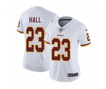 Women's Nike Washington Redskins #23 DeAngelo Hall Vapor Untouchable Limited White NFL Jersey