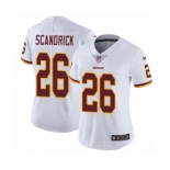 Women's Nike Washington Redskins #26 Orlando Scandrick White Vapor Untouchable Elite Player NFL Jersey