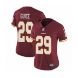 Women's Nike Washington Redskins #29 Derrius Guice Burgundy Red Team Color Vapor Untouchable Limited Player NFL Jersey