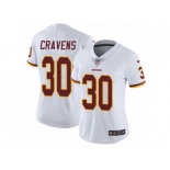 Women's Nike Washington Redskins #30 Su'a Cravens Vapor Untouchable Limited White NFL Jersey