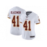 Women's Nike Washington Redskins #41 Will Blackmon Vapor Untouchable Limited White NFL Jersey