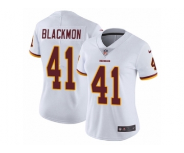 Women's Nike Washington Redskins #41 Will Blackmon Vapor Untouchable Limited White NFL Jersey