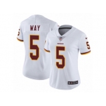 Women's Nike Washington Redskins #5 Tress Way Vapor Untouchable Limited White NFL Jersey