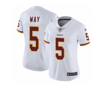 Women's Nike Washington Redskins #5 Tress Way Vapor Untouchable Limited White NFL Jersey