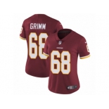 Women's Nike Washington Redskins #68 Russ Grimm Vapor Untouchable Limited Burgundy Red Team Color NFL Jersey