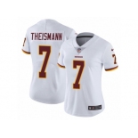 Women's Nike Washington Redskins #7 Joe Theismann Vapor Untouchable Limited White NFL Jersey