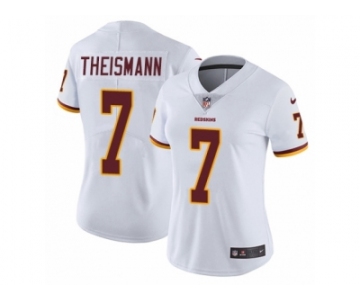 Women's Nike Washington Redskins #7 Joe Theismann Vapor Untouchable Limited White NFL Jersey