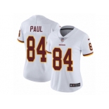 Women's Nike Washington Redskins #84 Niles Paul Vapor Untouchable Limited White NFL Jersey