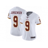 Women's Nike Washington Redskins #9 Sonny Jurgensen Vapor Untouchable Limited White NFL Jersey