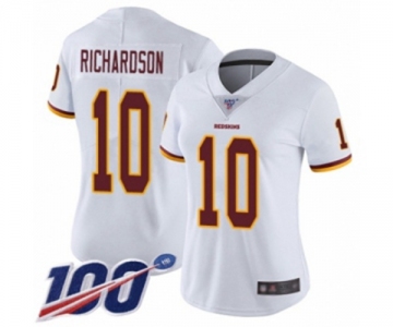 Women's Washington Redskins #10 Paul Richardson White Vapor Untouchable Limited Player 100th Season Football Jersey