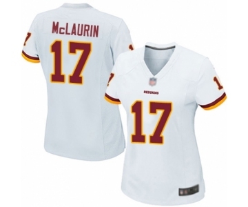 Women's Washington Redskins #17 Terry McLaurin Game White Football Jersey