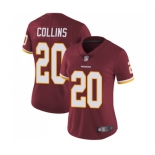 Women's Washington Redskins #20 Landon Collins Burgundy Red Team Color Vapor Untouchable Limited Player Football Jersey