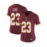 Women's Washington Redskins #23 Bryce Love Burgundy Red Team Color Vapor Untouchable Limited Player Football Jersey