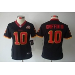 nike women nfl jerseys washington redskins #10 griffiniii black[80th nike limited]