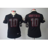 nike women nfl jerseys washington redskins #10 griffiniii black[nike impact limited]