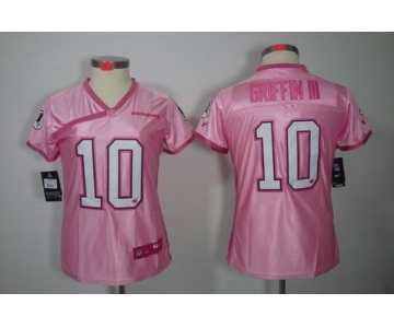 nike women nfl jerseys washington redskins #10 griffiniii pink[2012 nike love]