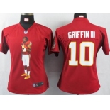 nike women nfl jerseys washington redskins #10 griffiniii red[portrait fashion]