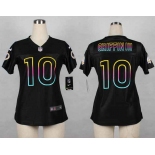 nike women nfl jerseys washington redskins #10 robert griffin iii black[nike fashion]