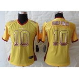 nike women nfl jerseys washington redskins #10 robert griffin iii gold[nike drift fashion]