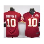 nike women nfl jerseys washington redskins #10 robert griffiniii whih[80th red jerseys]