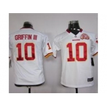 nike women nfl jerseys washington redskins #10 robert griffiniii whih[80th white jerseys]