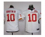 nike women nfl jerseys washington redskins #10 robert griffiniii whih[80th white jerseys]