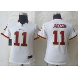 nike women nfl jerseys washington redskins #11 jackson  white[nike limited]