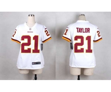 nike women nfl jerseys washington redskins #21 sean taylor white[nike]