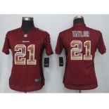 nike women nfl jerseys washington redskins #21 taylor red[Strobe Limited]