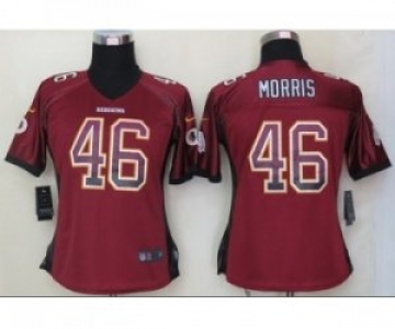 nike women nfl jerseys washington redskins #46 alfred morris burgundy red[nike drift fashion]