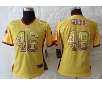 nike women nfl jerseys washington redskins #46 alfred morris gold[nike drift fashion]