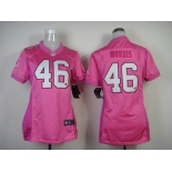 nike women nfl jerseys washington redskins #46 morris pink[2012 nike love]