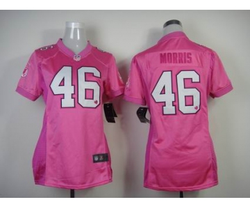 nike women nfl jerseys washington redskins #46 morris pink[2012 nike love]