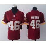 nike women nfl jerseys washington redskins #46 morris red[nike]