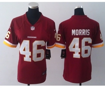 nike women nfl jerseys washington redskins #46 morris red[nike]